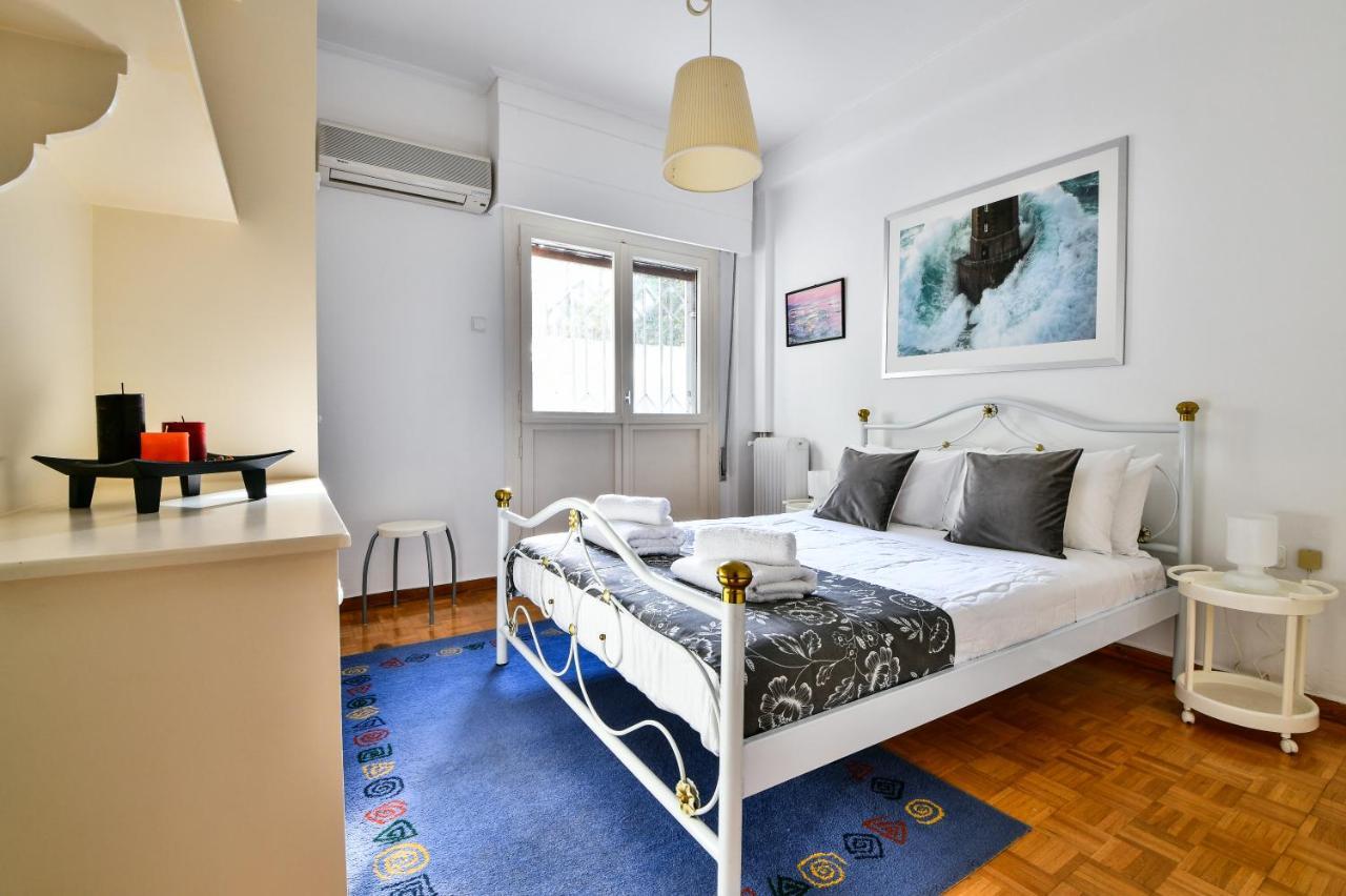 Groovy Apartment By The Sea With Garden Palaio Faliro Exterior foto